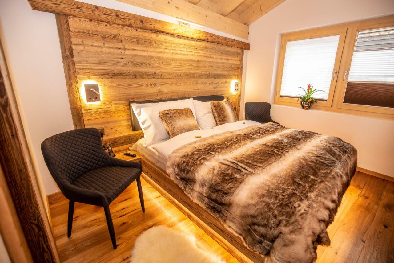 Palace Luxury Wellness Apartment And Boutique Hotel Ski-In-Out Saas Fee Exteriör bild