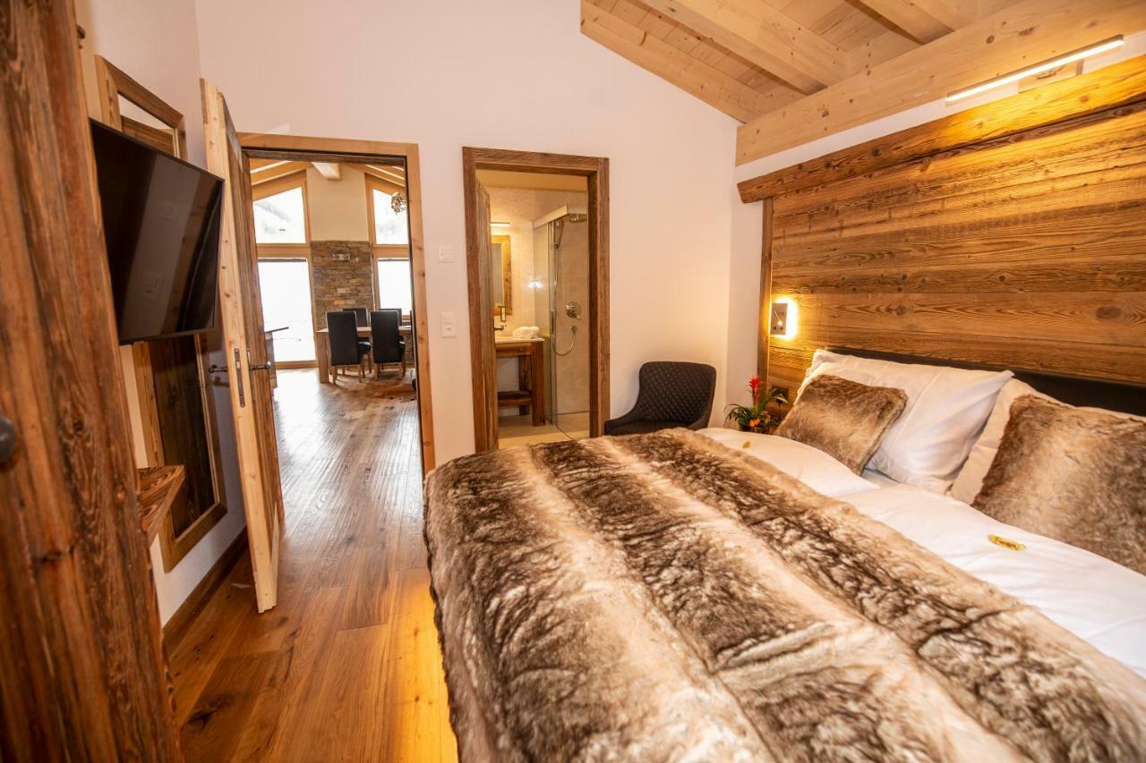 Palace Luxury Wellness Apartment And Boutique Hotel Ski-In-Out Saas Fee Exteriör bild
